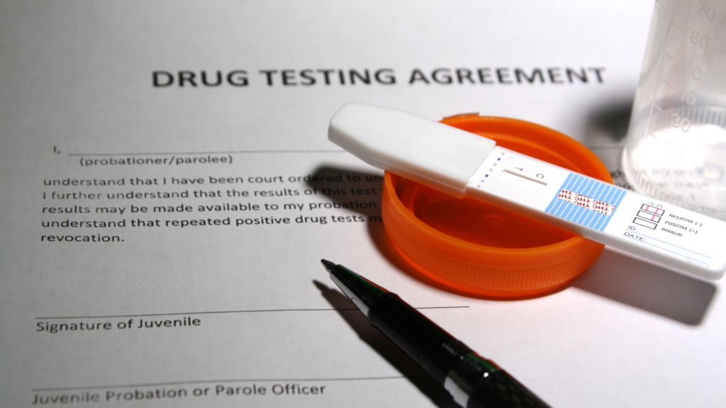 Drug Test Agreement for nurses