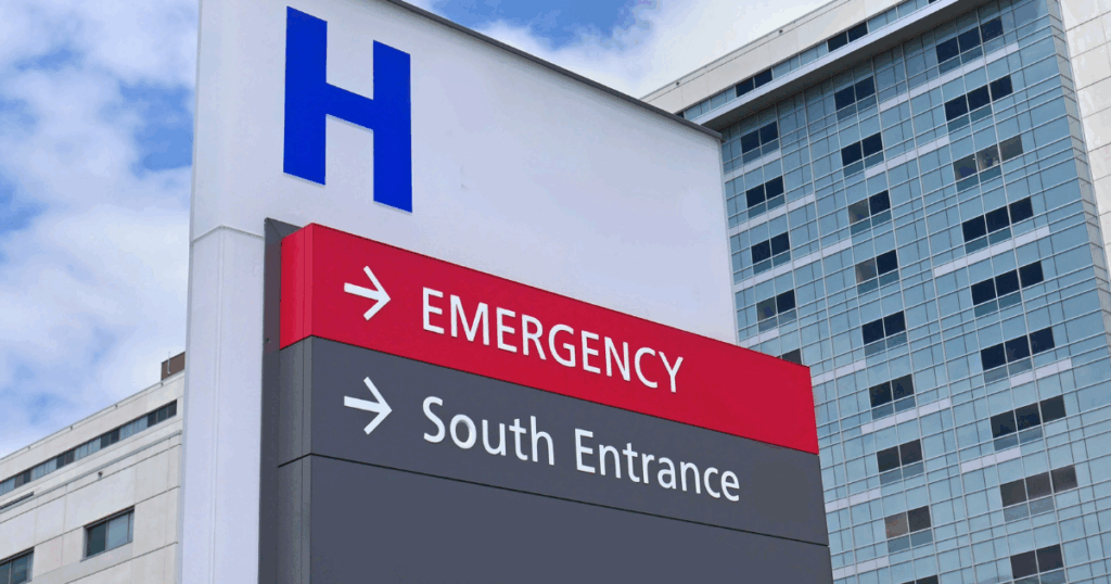 A hospital in Texas.