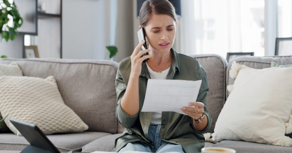 Nurse reviewing a Letter of Concern from the Board of Nursing regarding a nursing license warning.
